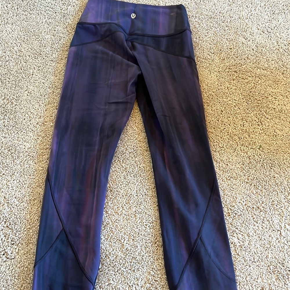 Purple streak lululemon legging